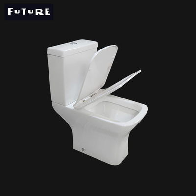 CE Ideal Standard Close Coupled Toilet Proyeksi Pendek Wc Pan 350mm