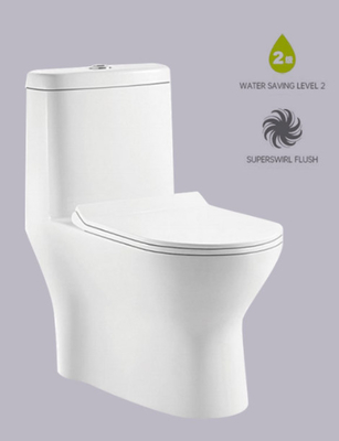 Kelebihan Eddy 1 Piece Toilet With Super Swirl Flush Design Hemat Air