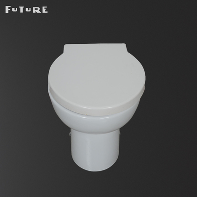Lantai Lebar 380mm Masa Depan Dipasang Kembali Ke Dinding Wc P Trap One Piece Commode