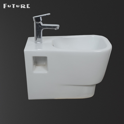 360mm Lebar Kembali Ke Dinding Bidet Bidet Gaya Eropa Untuk Kamar Mandi