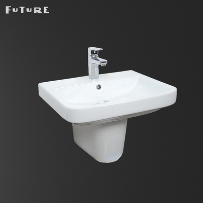 Cloakroom Bathroom Alas Basin 410mm Hemat Ruang Mudah Untuk Instalasi