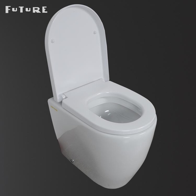 Kenyamanan Tanpa Bingkai Tinggi Kembali Ke Dinding Toilet Dengan Tangki Tersembunyi