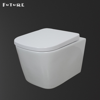 ISO9001 Antibakteri American Standard Wall Hung Toilet Wall Hanging Wc