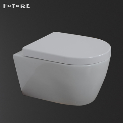 High Density Wall Hung Water Closet Wall Hung Commode Standar Eropa