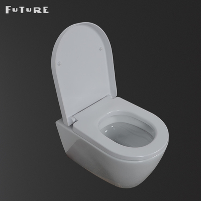 High Density Wall Hung Water Closet Wall Hung Commode Standar Eropa