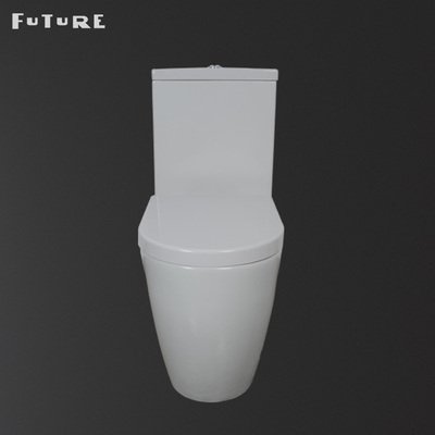 ISO9001 Automatic Closed Coupled Toilet Toilet Keramik Water Closet