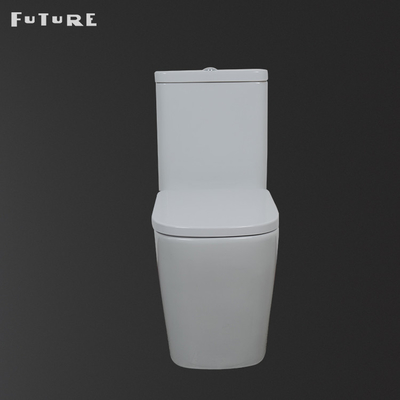 Toilet Kamar Mandi Ganda Tutup Standar Ideal 837mm Tinggi 2 Buah Commode