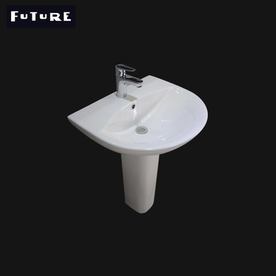 Wastafel Alas Kamar Mandi Berdiri Sendiri yang Tahan Lama, Wastafel Alas 16 Inch