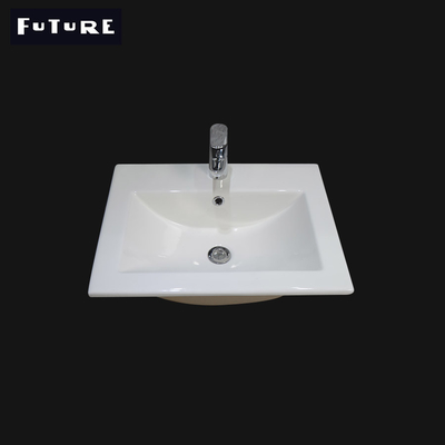 Wastafel Kabinet Kamar Mandi Persegi Vanity Wastafel Standar Sinkhole