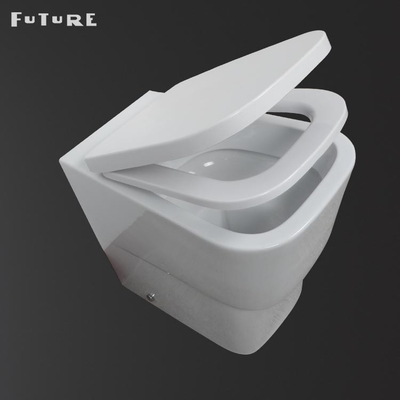 ISO9001 One Piece Smart Toilet Standar Ideal Btw Wc Pan 610*357*400MM