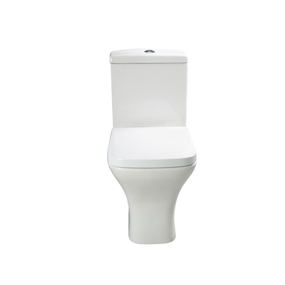 Deodorisasi Otomatis Close Coupled Corner Toilet Putih 20-30KG