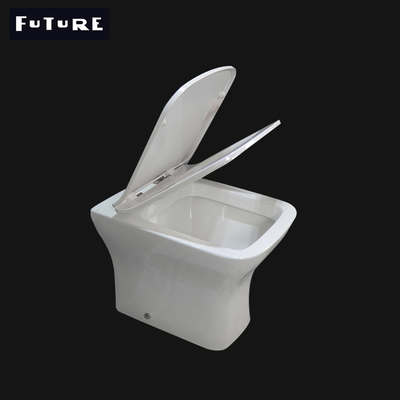 Dual Flush 3L 6L Modern Kembali Ke Dinding Toilet WC Hemat Air Tanpa Bingkai