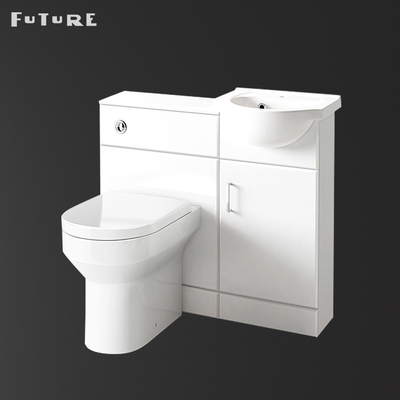 Menghemat Ruang Kembali Ke Dinding Toilet 630*350*830mm Standar Ideal Btw Pan