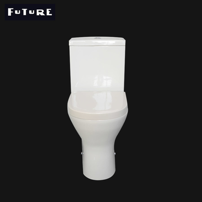 Antirust Modern Close Coupled Corner Toilets Untuk Ruang Kecil Tinggi 795mm