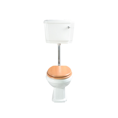 Kamar mandi Tangki siram tunggal tingkat rendah Toilet