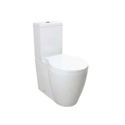 Lantai Berdiri Bantalan Beban Kuat Toilet Dua Sepotong Wc 650 * 380 * 395MM