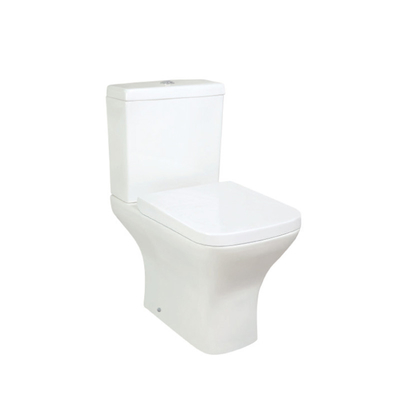 Anti Fouling Glazed Rectangle Two Piece Water Closet Tahan Gores
