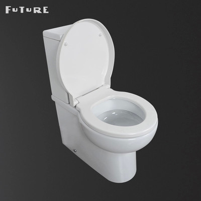 Auto Deodorization Closed Coupled Bathroom Toilet Lebar 380mm