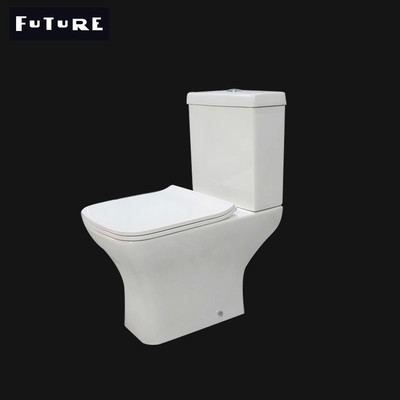 Proyeksi Pendek Modis Toilet Standar Tanpa Bingkai Standar Sesuai UK