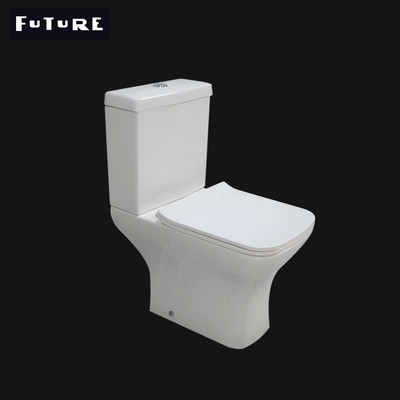 Proyeksi Pendek Modis Toilet Standar Tanpa Bingkai Standar Sesuai UK