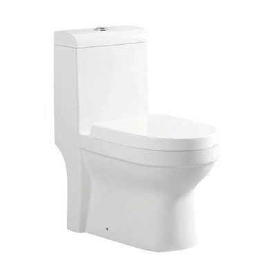 kursi memanjang S Trap Siphonic System Toilet One Piece Commode 20-30KG