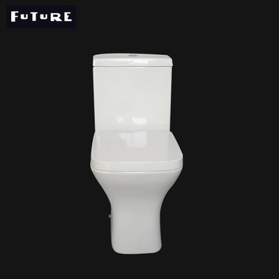 Penghematan ruang Standar Ideal Closed Coupled Toilet Washdown Water Closet ISO9001