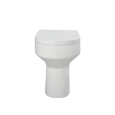 anti Gores One Piece Smooth Glazed Back to Wall Toilet WC lebar 365mm