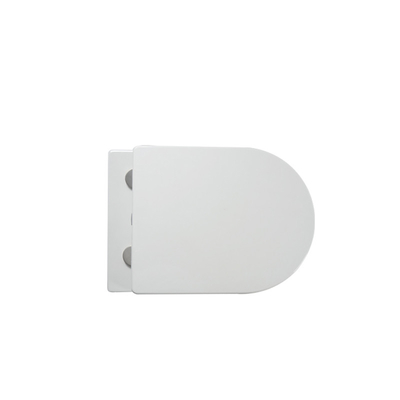 anti Gores One Piece Smooth Glazed Back to Wall Toilet WC lebar 365mm