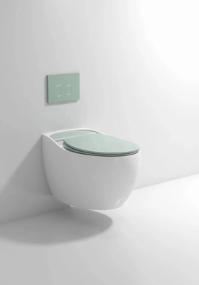 Tangki Tersembunyi Wall Hung Toilet Wall Mounted Wc Bersertifikat ISO9001