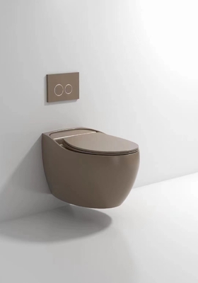 Ketahanan Penuaan Western Wall Mount Toilet Wall Hunging Commode Hemat Ruang