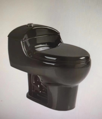 CE 610mm Tinggi Siphonic One Piece Toilet Dengan S Trap Gaya Eropa