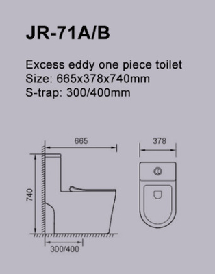 Kelebihan Eddy Siphonic Commode With S Trap Superswirl Flush CE Certified