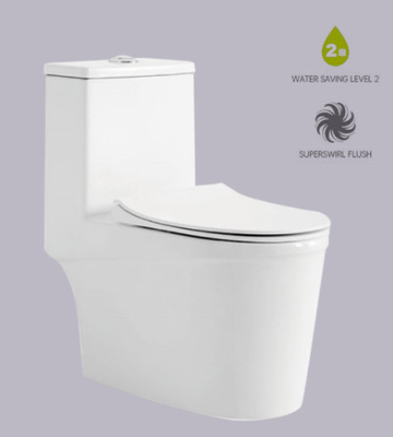 Kelebihan Eddy Siphonic Commode With S Trap Superswirl Flush CE Certified