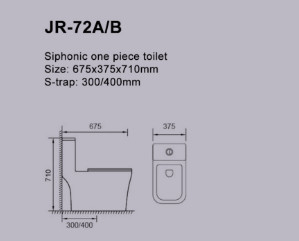 FUTURE Auto Deodorization One Piece Water Closet Kamar Mandi Sanitary Wares