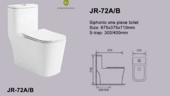 FUTURE Auto Deodorization One Piece Water Closet Kamar Mandi Sanitary Wares